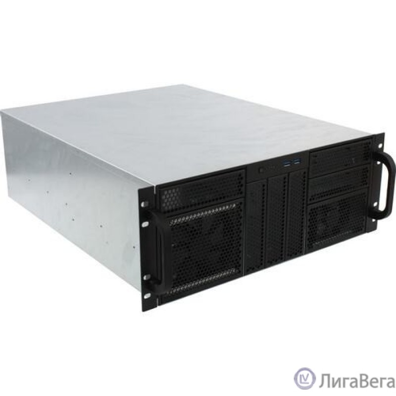 Procase RE411-D6H8-E-55 Корпус 4U server case,6x5.25+8HDD,черный,без блока питания,глубина 550мм,MB EATX 12″x13″ Procase RE411-D6H8-E-55 Корпус 4U server case,6x5.25+8HDD,черный,без блока питания,глубина 550мм,MB EATX 12″x13″