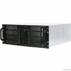 Procase RE411-D8H4-E-55 Корпус 4U server case,8x5.25+5HDD,черный,без блока питания,глубина 550мм,MB EATX 12″x13″