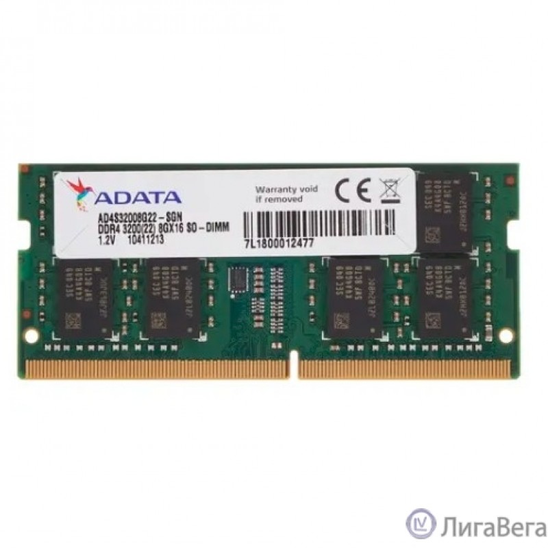 ADATA 8GB DDR4 3200 SO-DIMM Premier AD4S32008G22-SGN,  CL22, 1.2V