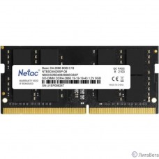 Netac SO-DIMM DDR4 8Gb PC21300 2666MHz CL19 1.2V (NTBSD4N26SP-08)