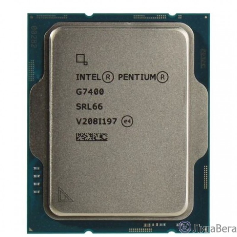 CPU Intel Pentium Gold G7400 Alder Lake OEM {3.7ГГц, 6МБ, Socket1700, Intel UHD Graphics 710} CPU Intel Pentium Gold G7400 Alder Lake OEM {3.7ГГц, 6МБ, Socket1700, Intel UHD Graphics 710}