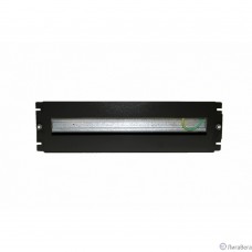 Рейка-DIN Hyperline BPB19-PS-3U-RAL9005 1U черный (упак.:1шт)