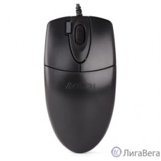 A-4Tech Мышь OP-620D черный оптическая (1000dpi) USB (4but) [85694]