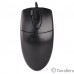A-4Tech Мышь OP-620D черный оптическая (1000dpi) USB (4but) [85694]