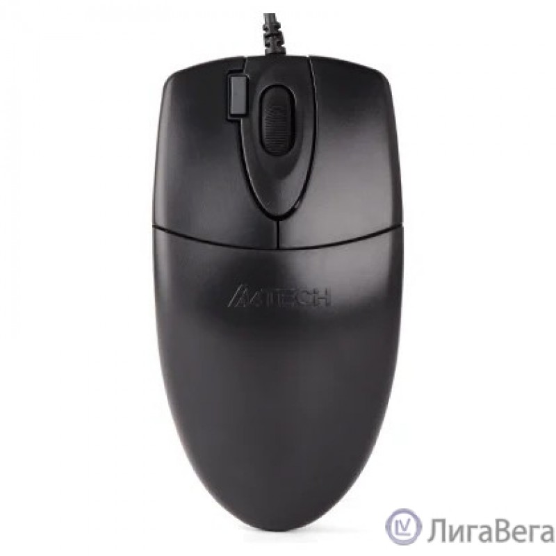 A-4Tech Мышь OP-620D черный оптическая (1000dpi) USB (4but) [85694]