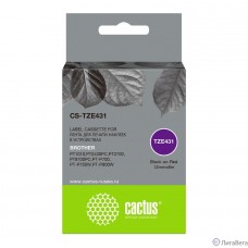 Картридж ленточный Cactus CS-TZE431 черный для Brother 1010/1280/1280VP/2700VP