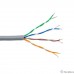 Кабель витая пара Bion BCL-U5440-101 U/UTP, кат.5e, 4x2x0,40мм AWG 26, CCA, одножильный, PVC, для внутренней прокладки, 305м, серый