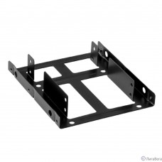 Exegate EX292544RUS Салазки (переходник) ExeGate HD-22T3M металлические для установки 2xHDD/SSD 2.5″ в отсек 3.5″