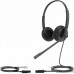 YEALINK YHS34 Dual Гарнитура проводная черный