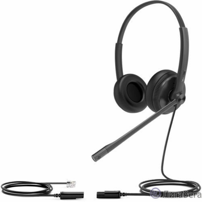 YEALINK YHS34 Dual Гарнитура проводная черный