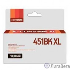 Easyprint CLI-451BK XL Картридж IC-CLI451BK XL для Canon PIXMA iP7240/MG5440/6340, черный, с чипом