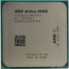 CPU AMD Athlon (300) PRO 300GE OEM (YD300BC6M2OFH) {(3.4GHz,5MB,35W,AM4) tray, with Radeon Vega Graphics} 