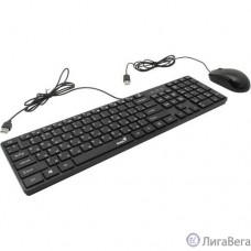 Комплект проводной Genius SlimStar C126 клавиатура+мышь, USB. Цвет: черный (31330007402)