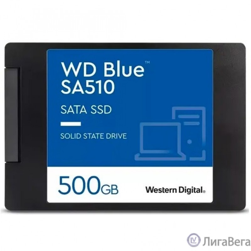 WD SSD Blue SA510, 500GB, 2.5″ 7mm, SATA3, WDS500G3B0A