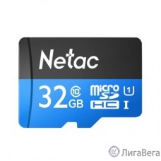 Micro SecureDigital 32GB Netac microSDHC Class10 NT02P500STN-032G-S P500 w/o adapter