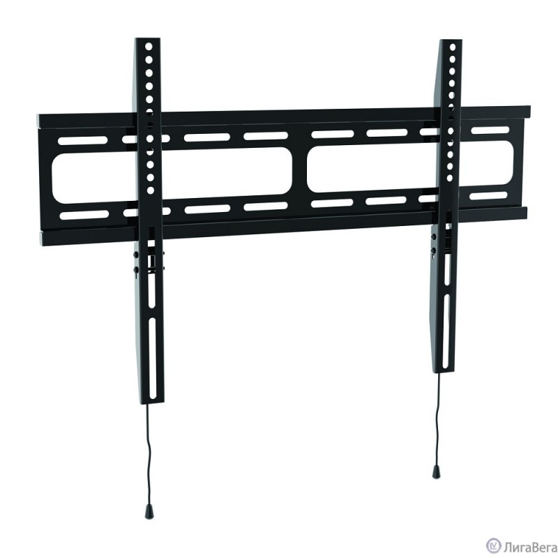 Wize [WF55] для дисплеев 17″-55″, VESA 75x75, 100x100, 200x200, 300x300, 400x400 мм, макс. нагрузка 45 кг, расст. от стены 27 мм, черн.