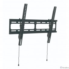 Wize [WT55]  для 32″-80″ LCD телевизоров, VESA 600x400, угол наклона 3-12°, расстояние от стены 4 см, до 45 кг, черн., розн. упаковка