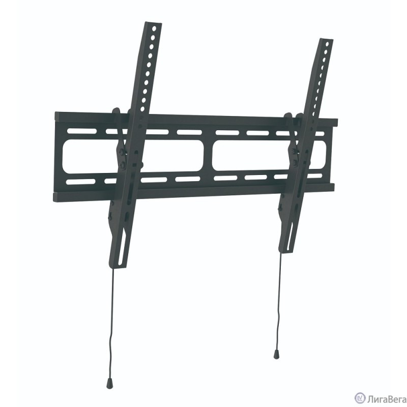 Wize [WT55]  для 32″-80″ LCD телевизоров, VESA 600x400, угол наклона 3-12°, расстояние от стены 4 см, до 45 кг, черн., розн. упаковка