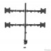 Wize [WDM4-26] Настольное крепление для четырех мониторов 14″-26″, VESA 75x75, 100x100, макс. нагрузка 10 кг