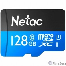 Micro SecureDigital 128GB Netac microSDHC Class10 NT02P500STN-128G-R P500 + adapter
