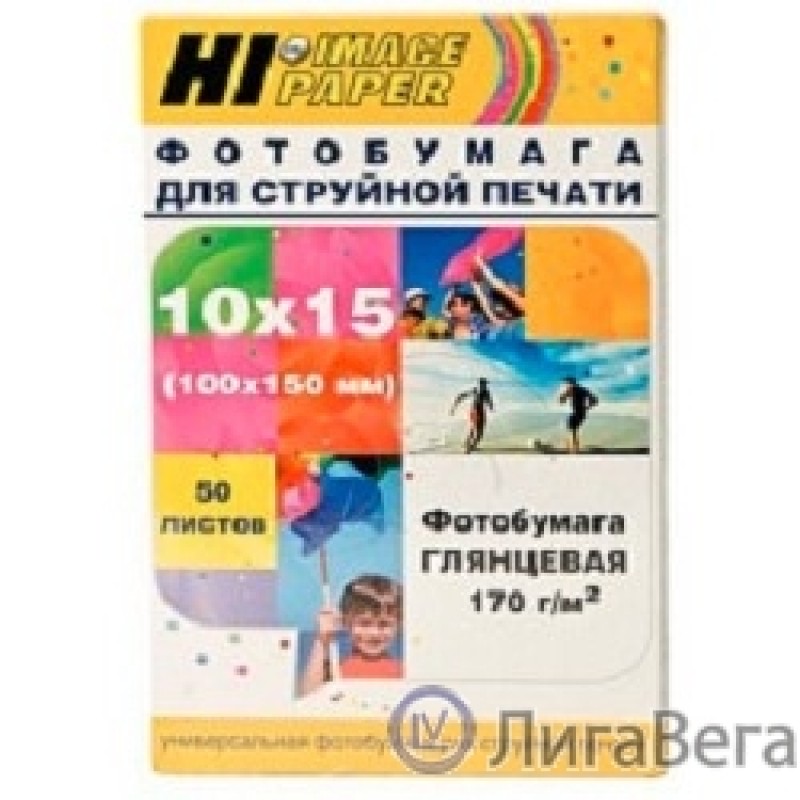 Hi-Black A210200 Фотобумага глянцевая односторонняя, (Hi-Image Paper) 10x15 см, 170 г/м2, 50 л. Hi-Black A210200 Фотобумага глянцевая односторонняя, (Hi-Image Paper) 10x15 см, 170 г/м2, 50 л.