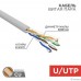 REXANT (01-0069) Кабель  U/UTP, категория 5e, ZH нг(А)-HF, 4PR, 24AWG, внутренний, серый, 305 м