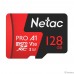 Micro SecureDigital 128GB Netac MicroSD P500 Extreme Pro, Retail version card only (NT02P500PRO-128G-S) Micro SecureDigital 128GB Netac MicroSD P500 Extreme Pro, Retail version card only (NT02P500PRO-128G-S)