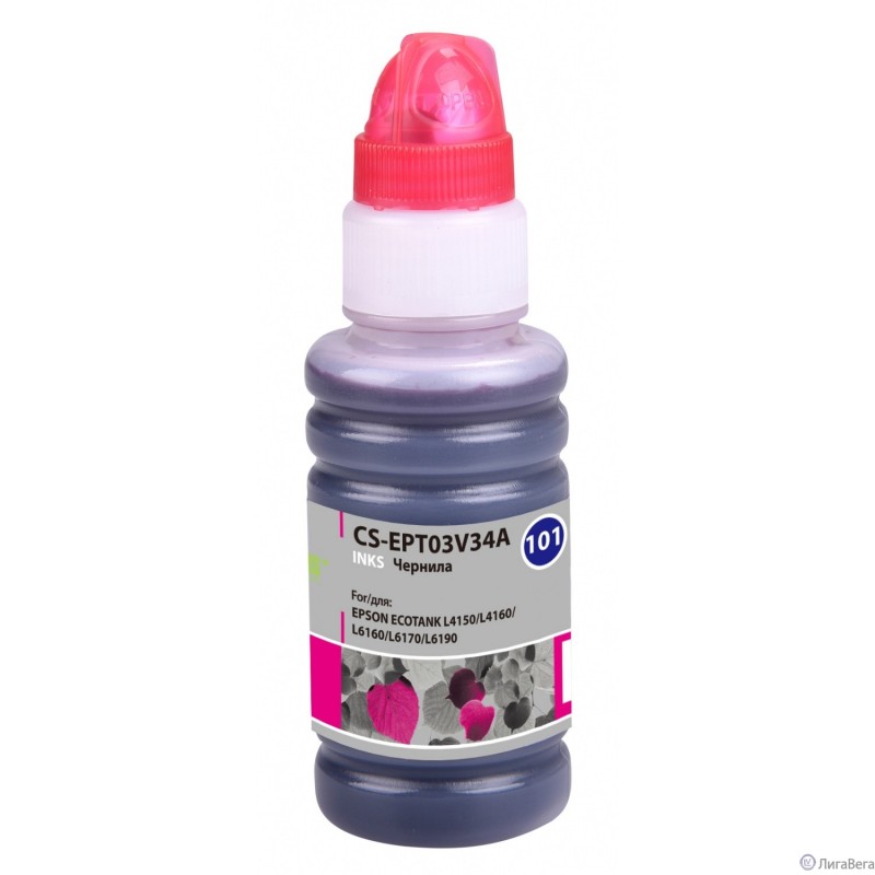 Чернила Cactus CS-EPT03V34A 101M пурпурный 70мл для Epson L4150/L4160/L6160/L6170