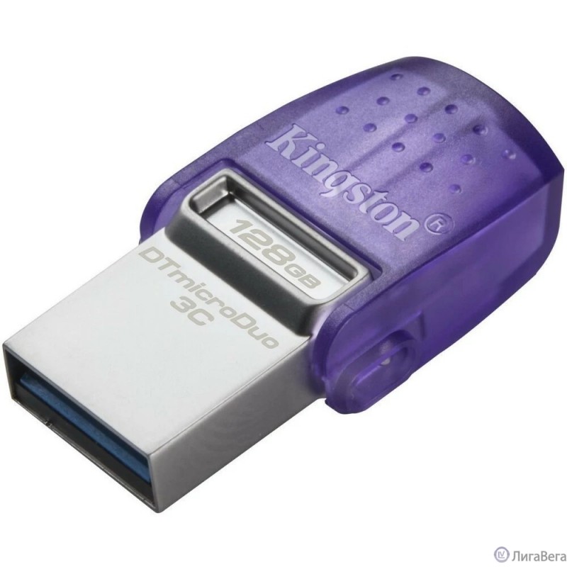 Kingston USB Drive 128Gb DataTraveler microDuo 3C DTDUO3CG3/128GB USB3.0 фиолетовый Kingston USB Drive 128Gb DataTraveler microDuo 3C DTDUO3CG3/128GB USB3.0 фиолетовый
