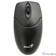 Мышь проводная Genius NetScroll 120 V2, оптическая, разрешение 1000 DPI, кабель 1.5 м, для правой/левой руки. Цвет: черный (31010018400)