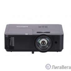 INFOCUS IN116BBST {DLP, 3600 lm, WXGA, 30 000:1, (0.52:1) - короткофокусный, 2xHDMI 1.4, VGA in, VGA out, S-video, USB-A (power), 3.5mm audio in, 3.5mm audio out, RS232, лампа до 15000 ч., 1x10W, 2.9}
