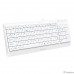 Клавиатура + мышь A4Tech Fstyler F1512 клав:белый мышь:белый USB (F1512 WHITE)