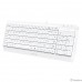 Клавиатура + мышь A4Tech Fstyler F1512 клав:белый мышь:белый USB (F1512 WHITE)