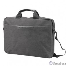 Сумка PORTCASE KCB-161Grey (нейлон, серая до 15,6″)