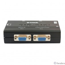 D-Link DKVM-4K/B3A  4-портовый KVM-переключатель с портами VGA и PS/2