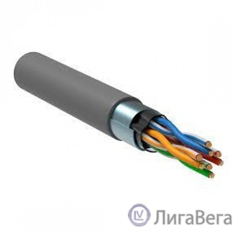 Кабель витая пара Bion BCL-F5451-101 F/UTP, кат.5e, 4x2x0,51мм AWG 24, CCA, одножильный, PVC, для внутренней прокладки, 305м, серый Кабель витая пара Bion BCL-F5451-101 F/UTP, кат.5e, 4x2x0,51мм AWG 24, CCA, одножильный, PVC, для внутренней прокладки, 305м, серый