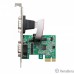 KS-is KS-575 Контроллер PCIe COM RS232 x 2