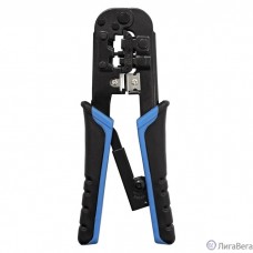 Exegate EX293156RUS Инструмент ExeGate EX-T568R для обжима RJ-45, RJ-11/12 для круглого кабеля с храповым механизмом