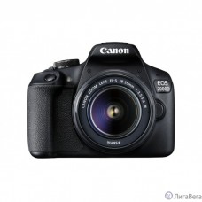 Canon EOS 2000D черный {24.1Mpix 18-55mm f/3.5-5.6 III 3″ 1080p Full HD SDXC Li-ion} (с объективом) 2728C002