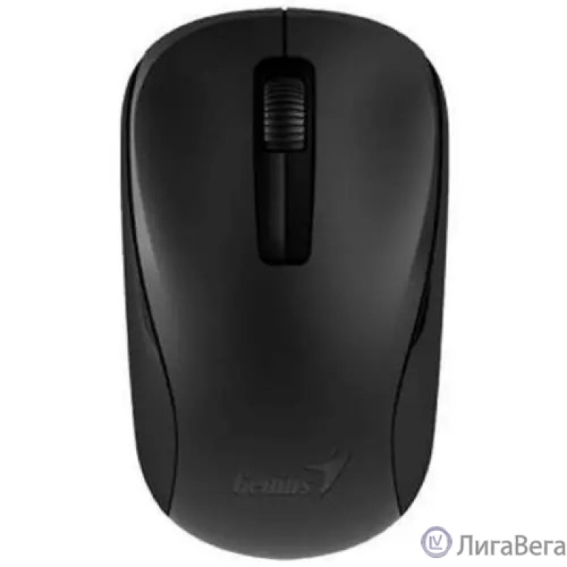 Genius Мышь NX-7005 Black { оптическая, 800/1200/1600 dpi, радио 2,4 Ггц, 1хАА, USB} [31030017400]