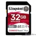 SecureDigital 32GB Kingston SDHC, UHS-I Class U3 V90, чтение: 300Мб/с, запись: 260Мб/с  SecureDigital 32GB Kingston SDHC, UHS-I Class U3 V90, чтение: 300Мб/с, запись: 260Мб/с