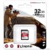 SecureDigital 32GB Kingston SDHC, UHS-I Class U3 V90, чтение: 300Мб/с, запись: 260Мб/с 