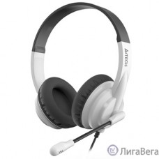 A4Tech HU-10 черный/белый 2м накладные USB(HU-10/USB/BLACK+WHITE) 