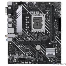 ASUS PRIME H610M-A WIFI D4 (Socket 1700, mATX, 2xDDR4(64GB), D-SUB/HDMI 2.1/DP, 1xPCIe 4.0x16/1xPCIe 3.0, 1xLAN, Wi-Fi, BT, 4xSATA 6Gb/s, 2xM.2, 2xUSB 3.2, 4xUSB 2.0, 2xPS/2)