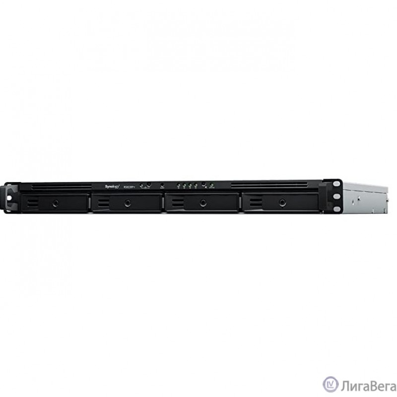 Synology RS822RP+ СХД стоечное исполнение 4BAY 1U NO HDD 