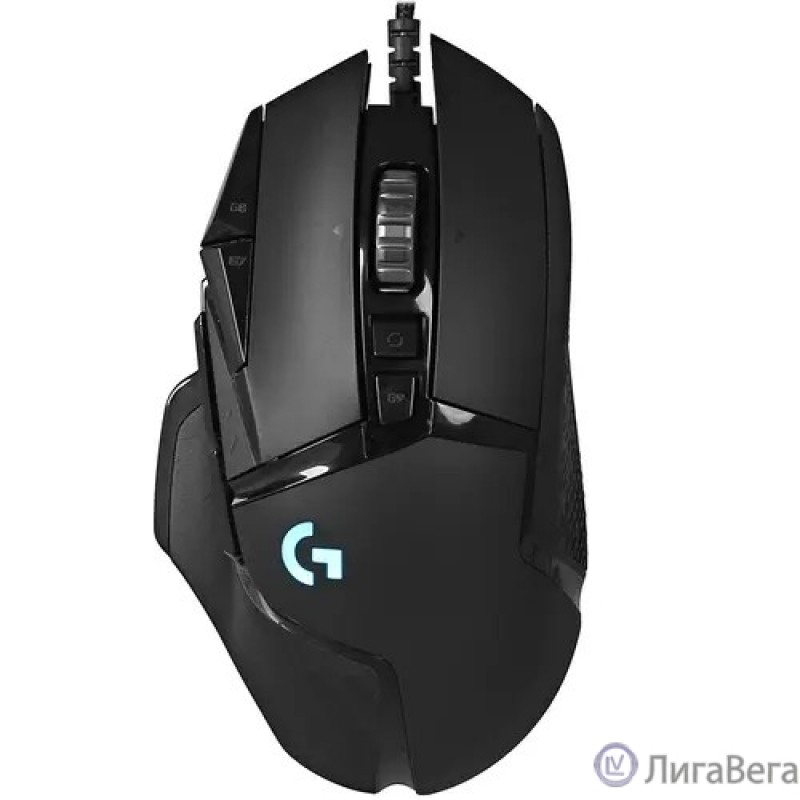 910-005474/910-005471/910-005469 Logitech Игровая мышь G502 HERO High Performance Gaming Mouse, чёрный
