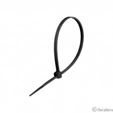 Exegate EX293124RUS Стяжка (хомут) нейлоновая ExeGate CV66-60x2.5B (нейлон 6.6, 60x2.5мм, неоткрывающаяся, halogen free, -40°C - +85°C, черная, 100 шт)