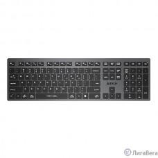 Клавиатура A4Tech Fstyler FBX50C серый USB беспроводная BT/Radio slim Multimedia (FBX50C GREY)