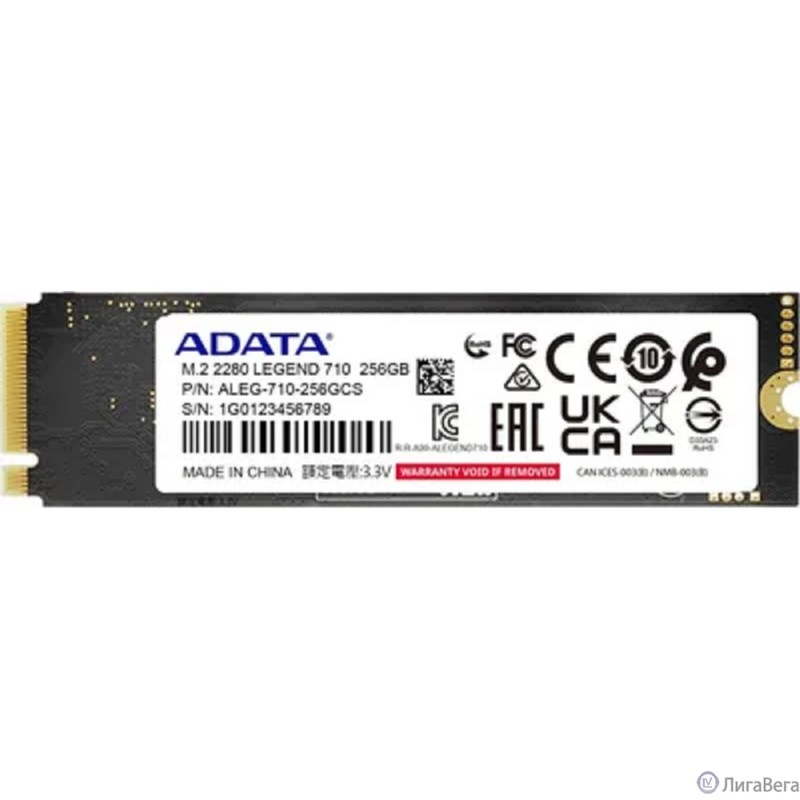 A-DATA SSD 256GB LEGEND 710 , M.2 2280 ALEG-710-256GCS PCIe Gen3x4 with NVMe A-DATA SSD 256GB LEGEND 710 , M.2 2280 ALEG-710-256GCS PCIe Gen3x4 with NVMe
