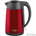 BOSCH TWK3P424 Чайник,1.7л, 2400Вт, красный 
